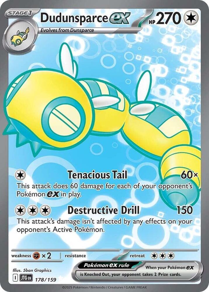 Dudunsparce ex – Journey Together – 178/159