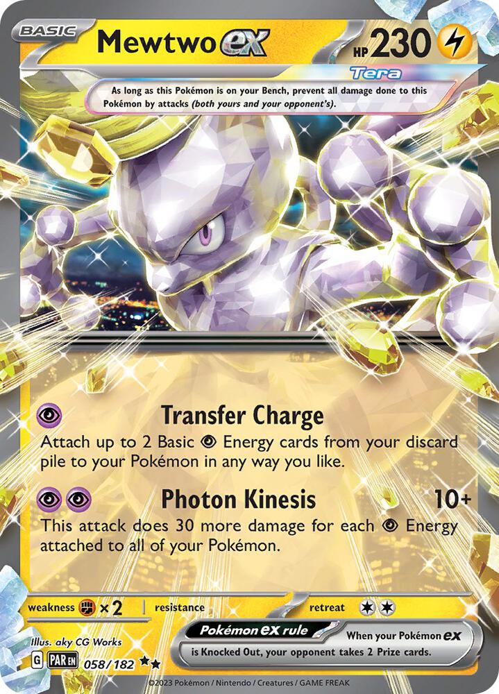 Mewtwo ex - SV04: Paradox Rift (PAR)