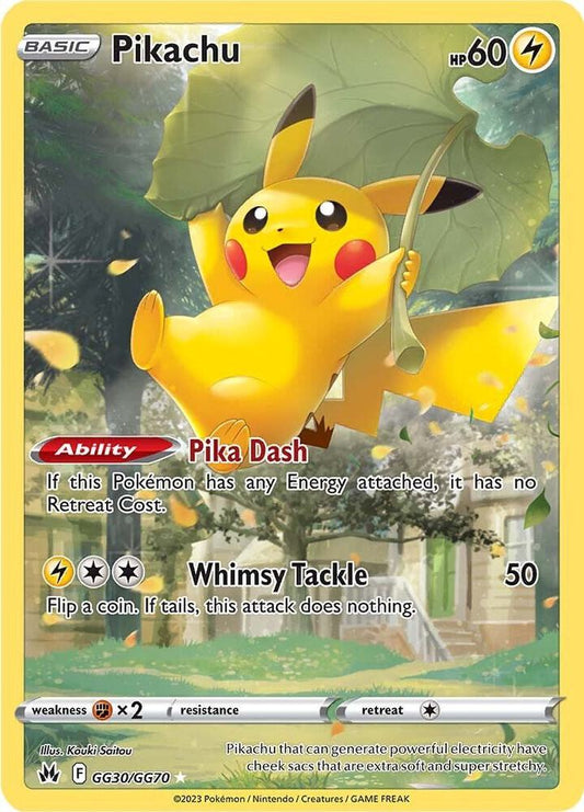 Pikachu - Crown Zenith: Galarian Gallery - GG30/GG70