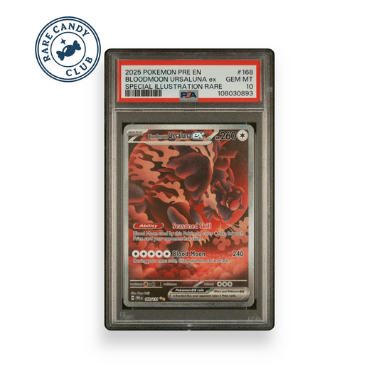 Bloodmoon Ursaluna ex [SIR] – PSA 10 GEM MINT (2025, English)